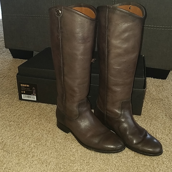 frye wide calf tall boots